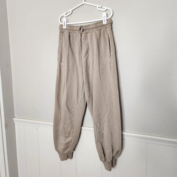 ZARA Tan Jogger Sweatpants - Picture 1 of 5